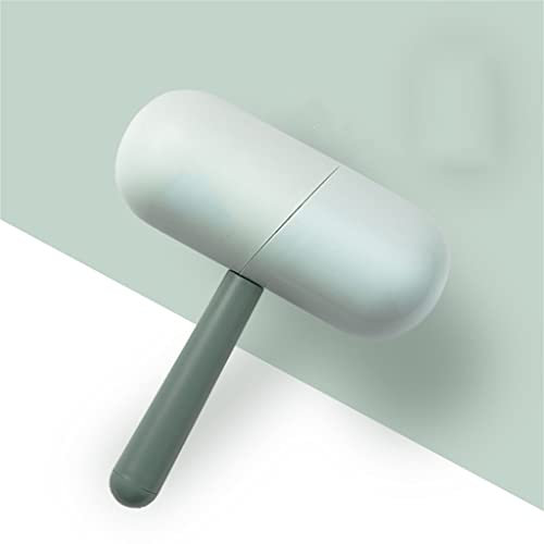 Adhesivo para el Cabello pegajoso, Rodillo rasgable, Rollo de Papel, removedor de Vello depilatorio, Limpieza de Ropa, Rodillo de Pelo pegajoso, Cilindro Adhesivo (Color: Vert, tamaño (Vert como mues
