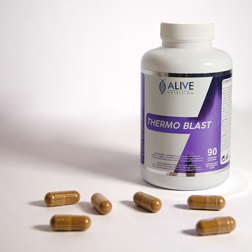 Termogénico quemagrasa potente. THERMO BLAST 90 cápsulas. Quemador de grasa. Quemagrasas potente para adelgazar. Fat burner. Suplementos para adelgazar. Pastillas adelgazantes. Quema grasa.