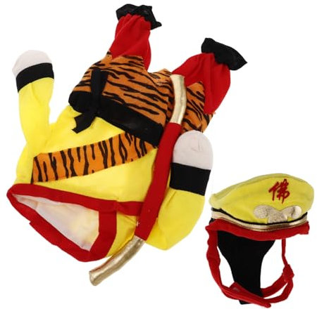 Supvox Hundekleidung Niedliches Kostüm Für Kleine Hunde Stitch-kostüm Hundekostüme Aus Weichem Stoff Für Partys Entzückendes Welpenkostüm Kostümzubehör Lustige Hundekleidung Cosplay-Kleid