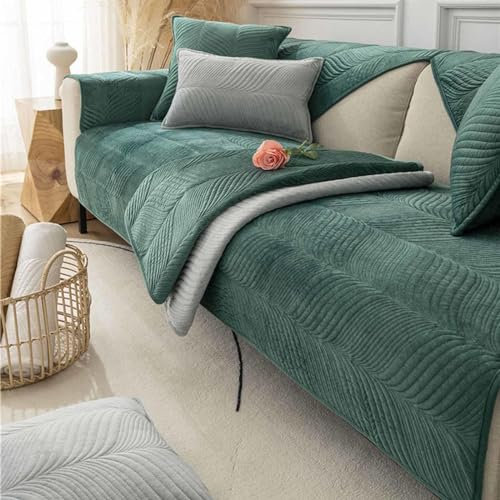 Ecksofa-Husse, dehnbar 2-, 3-, 4-Sitzer Sofa & Sofaüberwurf 19, 90 x 210 cm