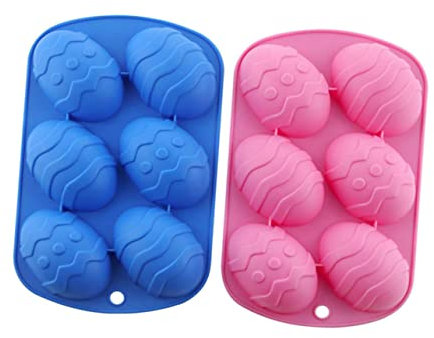 ABOOFAN 2pezzi Stampo Silicone Per Uova Di Pasqua Per Biscotti e Dolci Di Mold Per Creazioni Festive Cucina