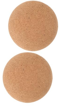 FOYTOKI 2stücke Kork-massageball Für Myofasziale Entspannung Fitness-rollball Für Muskel-massage Yoga-massageball Als Rollball Zur Muskelentspannung