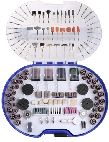 Kit d'accessoires multifonctions pour outils rotatifs 276 pièces avec étui pour une coupe facile, meulage, ponçage, sculpture et polissage