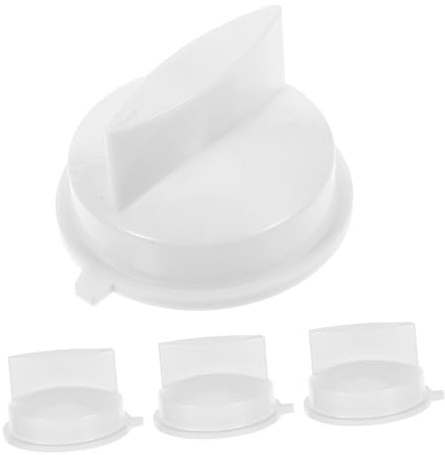 MAGICLULU 4 Stück Mikrowellen Drehknopf Einstellbarer Zeitschaltknopf für Präzise Steuerung Kompatibel mit Herd Backofen und Heizgeräten Sicherer und Flexibler Ersatzknopf für Vielseitige