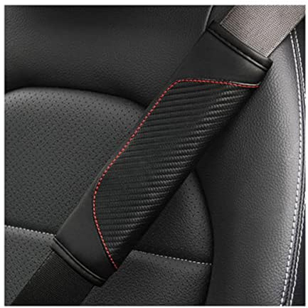 LDWRMHFN 2 Stück Auto Gurtpolster, für Audi A3 Sportback (8V) 2012-2019 Sicherheitsgurt Schulterpolster Sicherheitsgurt Polster weich bequem Schultergurt,A