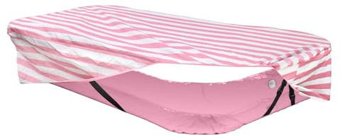 Cubierta de Piscina Rectangular, 232x158cm Cubierta Piscina Inflable Elevada Impermeable Accesorios Bolsa Almacenamiento para Piscinas Hinchables Exterior Centros Natación