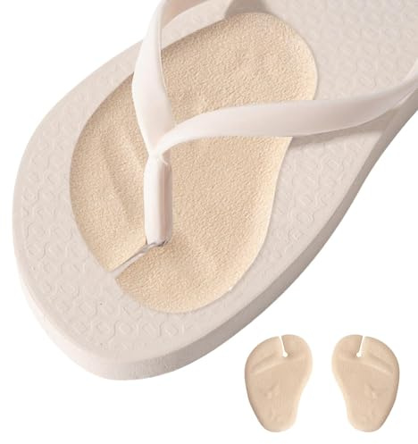 Quorvex Fussballen Polster Fuer Damen,Gel Einlagen Für Sandalen | Klare Vorfuss Einlagen Rutschfeste Zehenschoner Flops Unisex Haus Freizeit