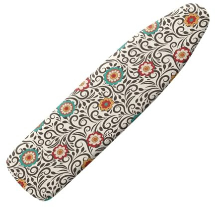 Copri Asse Da Stiro 110X33 Fiore Giallo Copriasse Da Stiro Elastico,Copertura Asse,Tessuto Fibra Di Poliestere