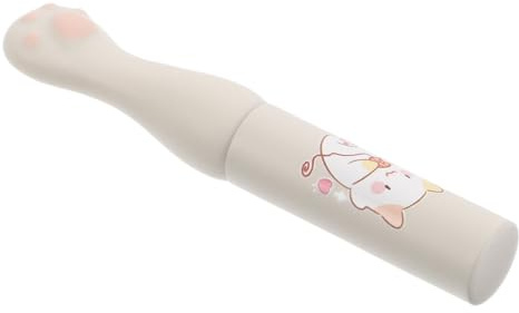 HONITANO Pennello Labbra in Silicone Morbido Forma di Zampa di Gatto con Coperchio Protettivo Applicatore Trucco Riutilizzabile Antisporco per Rossetto Accessorio Cosmetico Delicato e