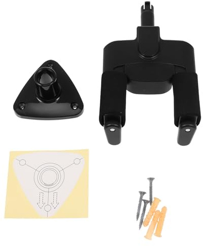 EPIGEIST Soporte de Pared Material Plástico y Metal para Guitarra y Ukelele Gancho Autolock Adecuado para Colgar Instrumentos Musicales de Alta Capacidad, Diseño de Gravedad