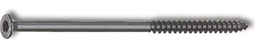 Lot de 200 vis en acier inoxydable 4 x 50 mm Torx A2 pour panneaux d'aggloméré Niro