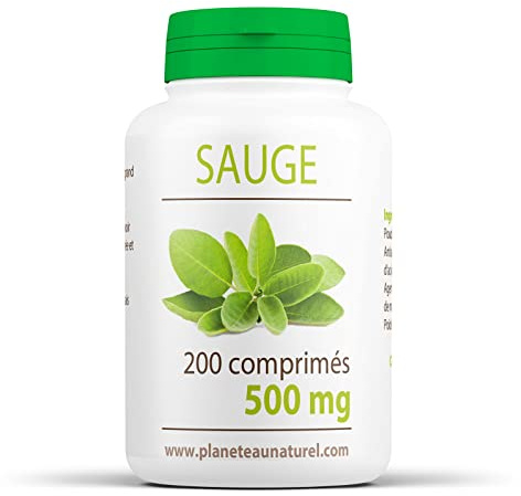 Sauge - 500 mg - 200 comprimés