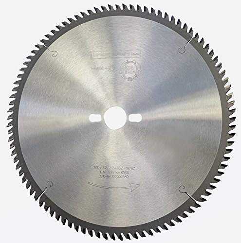 Hm circular de metal 300 x 30 z96 WZ Cambio dientes para sierra circular de mesa, sierra circular de mano, sierras de inglete y sierras circulares basculante.