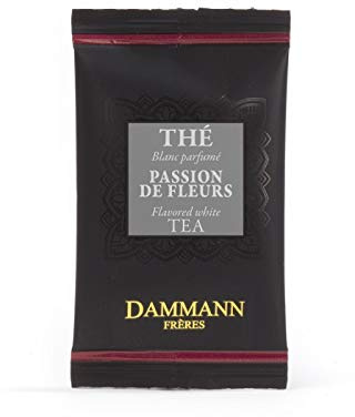Dammann Passion de Fleurs - Thé blanc aromatisé, 24 sachets cristal - Dammann Frères