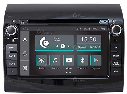Radio de Coche Personalizada Fiat Ducato New Android Dab GPS, Bluetooth, WiFi USB Full HD Touchscreen Display 7”