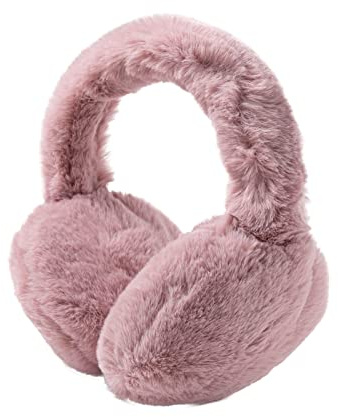 SUNBORRY Cache Oreilles Femme, Réglables et Pliables, Utilisation Hivernale, en Fausse Fourrure