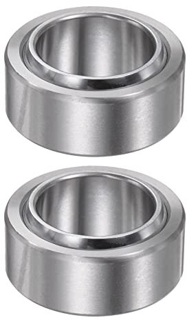 sourcing map 2Stk GE30C Sphärisch Schlicht Lager 30mmx47mmx22mm Versiegelt Sphärisch Radiales Kugellager