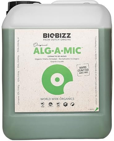 Alg-A-Mic Acelerador de Crecimiento 5 litros - BioBizz, algas, estimulador de crecimiento