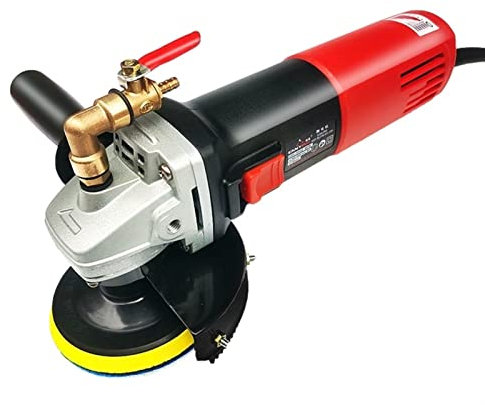 KOHARA Kit de Lijado húmedo, Molino de Agua, inyección de Agua, Piedra, terrazo, Cemento, Suelo, máquina rectificadora de hormigón, máquina pulidora de Azulejos y mármol