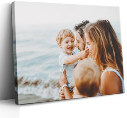 Akinda Art Gallery - Impresión sobre lienzo personalizada 20 x 30 cm - Inserta tu foto - Cuadro moderno