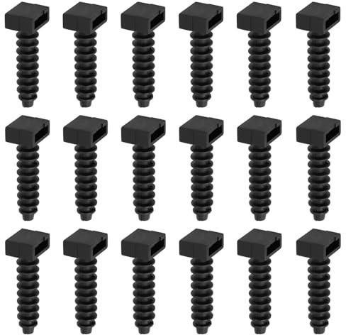 OTOTEC 50 Pezzi Di Tasselli Fissaggio Muratura Con Fascetta Cavi Supporti A Vite Base In Nylon Infilare Nel Muro Fascette Cavi Fino A 9 Mm Scopi Commerciali Fai Da Gestione Dei Cavi