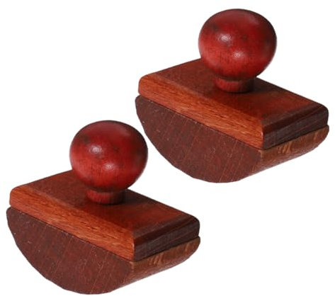 Veemoon 2stücke Holz Tintenlöscher Mit Schwingendem Rocker Design Schnelltrocknender Tisch-schreibzubehör Ink Absorber Stabiles Schreibwerkzeug Für Kalligraphie Und Büro
