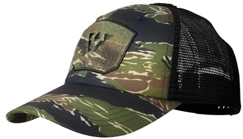 IDOGEAR Casquette de Baseball Tactique en Maille Respirante Casquette Militaire pour Hommes et Femmes Pêche Randonnée Casual(VTS)