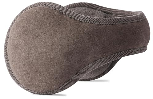 Unning Winter Ohrenwärmer Herren Damen Ohrenschützer Plüsch Faltbar Verstellbar Ohrenschutz Weich Earmuffs for Men