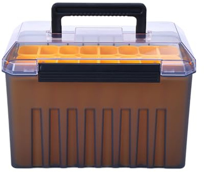 Organizador de señuelo de : de de accesorios de con mango, de señuelo de con almacenamiento de divisores, de almacenamiento de cebo resistente