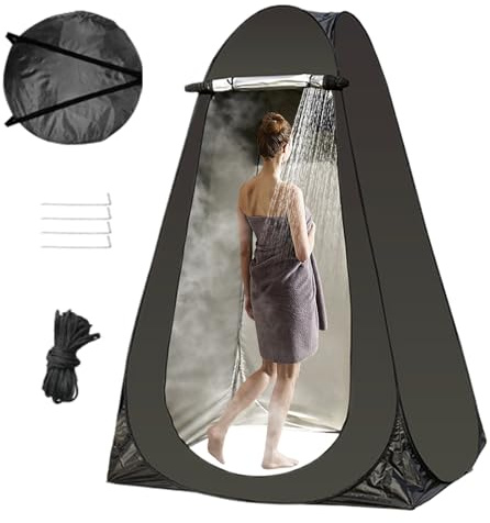 Faltbare Privatsphäre, Dusche, Camping, Camping, Abschirmung, geschlossenes Design, mit Tragetasche für, Sport, Urlaub