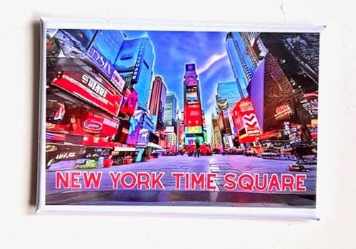 Times Square - Magnete per frigorifero, souvenir, New York, calamita per frigorifero