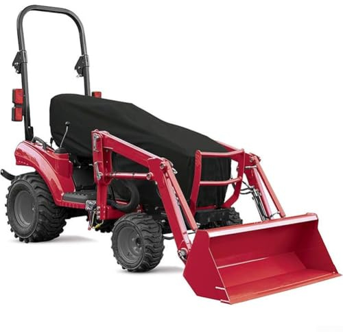Cubierta impermeable para tractor, resistente tela Oxford 600D,cubierta antipolvo para cortacésped,protector de vehículos agrícolas con bolsa de almacenamiento,Función de protección solar, 195x61x56cm