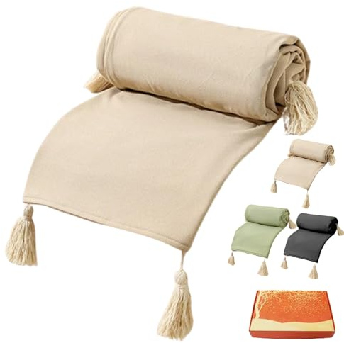 Portable Heated Shawl,2026 New Portable Heated Blanket Shawl Wraps for Women,Double Helix Electric Heating Wire,Three Adjustable Temperature,USB Interface Design (Apricot)