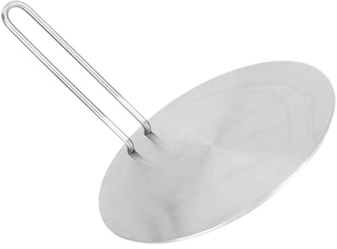 WEKADRIN Plaque de Transfert Thermique en Acier Inoxydable 24 Poignée Amovible Adaptateur pour Plaque à Induction Diffuseur de Chaleur Uniforme Accessoire Cuisson Compatible Cuisinière
