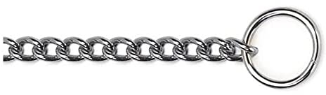 Ancol medium choke kedjor, 40 cm, 20 inch, SILVER