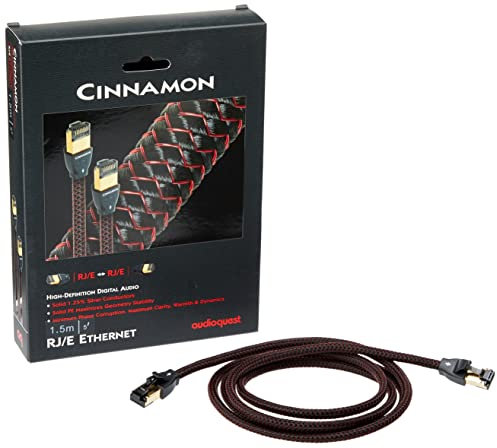 AudioQuest Cinnamon RJ/E High End Netzwerkkabel Ethernet 1,5 m