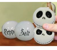 Nightmare Before Christmas Stacked Jack Heads Salt and Pepper Shaker