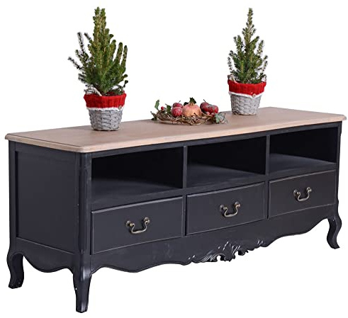 Nostalgie TV Schrank Fernsehschrank Chateau en Provence Antik Look HMA048 Palazzo Exclusiv