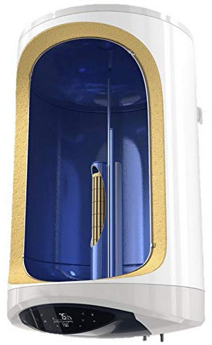Elektro Warmwasserspeicher Boiler 50 L Liter mit 1,6 kW Heizleistung und APP-Steuerung ECO Smart Funktion Keramikheizelement - EEK B - Heizzeitprogramme AppSteuerung
