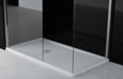 Piatto doccia in acrilico rettangolare 120x70 cm. - spessore 4,5 cm. con piletta