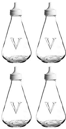 Ravenhead Essentials Vinegar Pot Shaker Cap top Clear (Pack of 4)