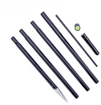 BirdsUP Single Pole for 1 Bird Feeder/Bird House, w/Bullseye Level and Torque Bar, 1-inch Outside Diameter, 5ft Installed