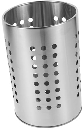 PRETYZOOM Portaposate in Acciaio Resistente Per Cucina Scolaposate Per Bacchette e Utensili Organizzatore Da Tavolo Di Drenaggio