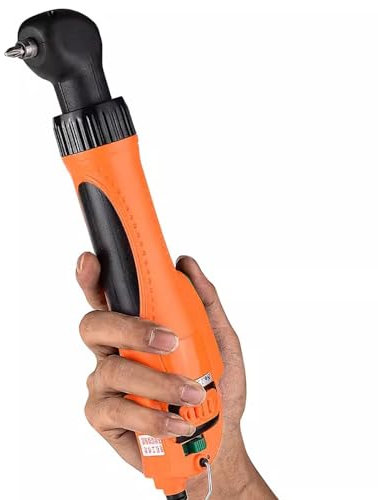 Jieotwice Elektrischer 90° Winkelschraubendreher 360° Rotationseinstellung 16–6mm Schraubendreher 1200 U/Min AC 220V