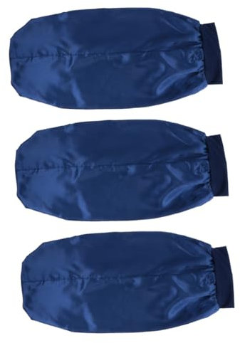 WRITWAA 3stücke Satin Schlafhaube Für Frauen Elastische Haarkappe Für Lange Zöpfe Und Lockiges Haar Schützend Und Atmungsaktiv Für Nacht Leicht Und Tragbar Schützt Frisuren