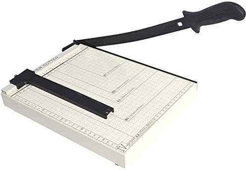 Papierschneider a4 Maschine Papierschneider, Professioneller Papierschneider Papierschneider, A4-Guillotine-Papierschneider 12 Zoll Schnittlänge Foto Guillotine-Handwerksmaschine, 12 Blatt Kapazität P