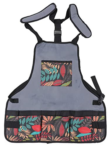 LIFKOME Gartenwerkzeugschürze Aus Oxford Vielen Taschen Für Hammer Und Schrauben Verstellbarer Gürtel Für Und Künstler