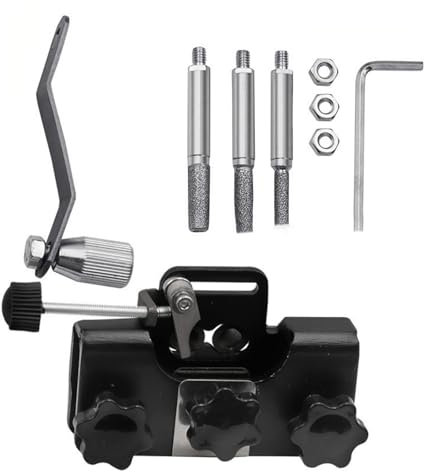 Chainsaw Sharpener Jigs Kits Portable Fast Chainsaw Sharpening Tool Manual Chain Sharpener Attachment for Chain Garden