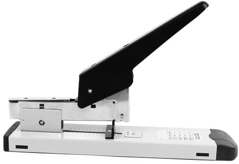 Large Capacity Metal Desktop and Handheld Stapler, Efficient Stapling Tool for Office, School, and Home Use, Portable and Lasting Design