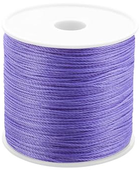 KHZen Hilo Costura 0.5 Mm 115 Yardas/Cable Hilo Encerado para Joyas para Perros Costura